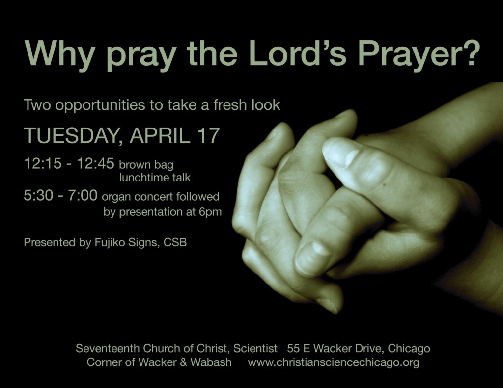 Lord's Prayer Lecture