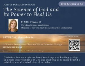 The Science of God and it's Power to Heal Us invitation